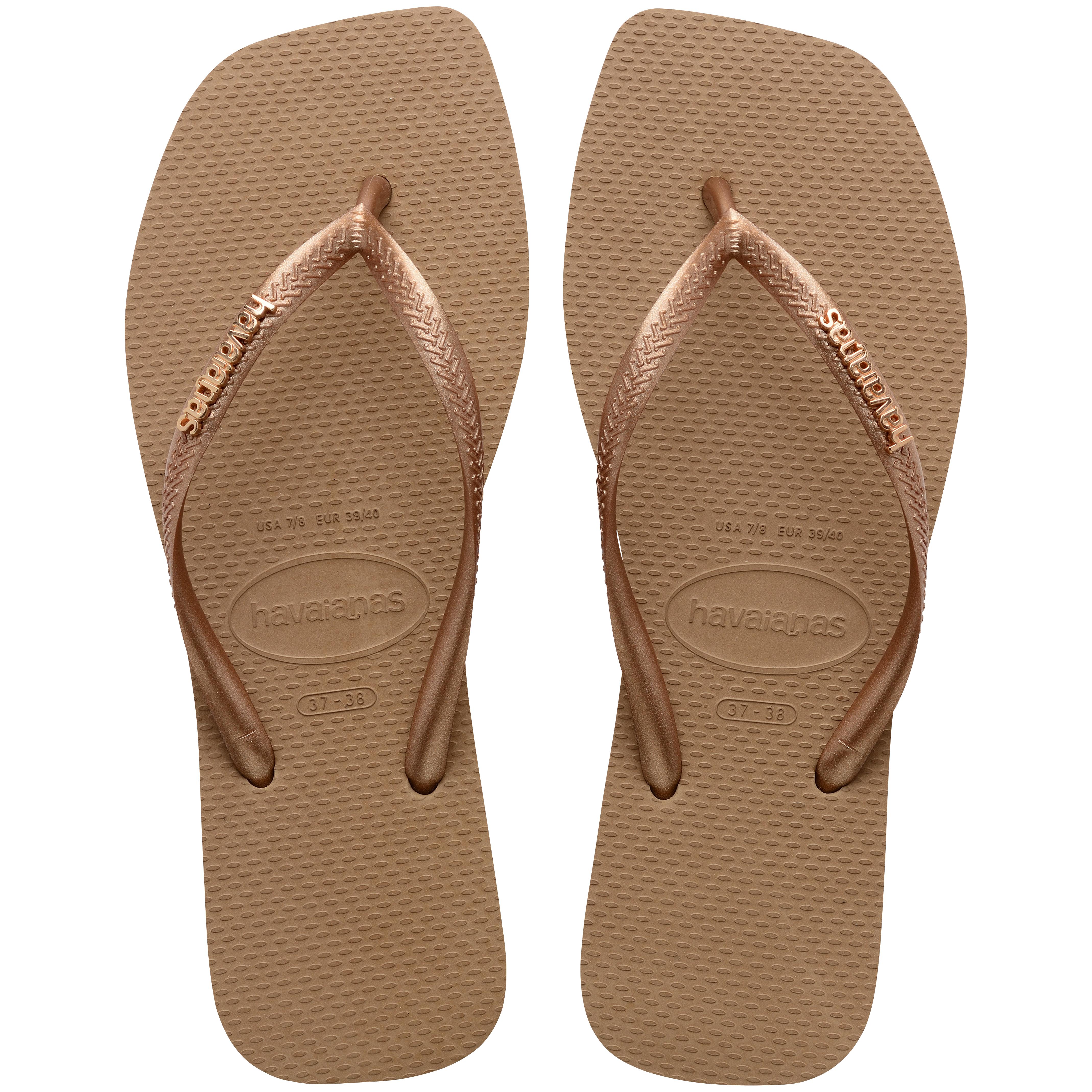 Havaianas Square Logo Metallic Plaj Terliği 4148257