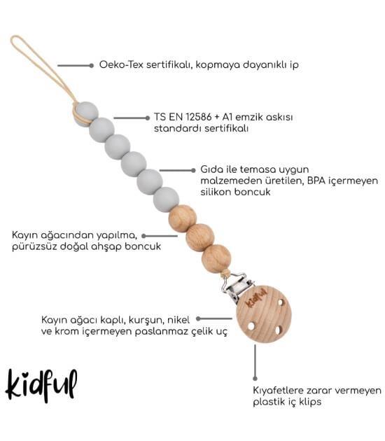Kidful Emzik Askısı - Sakura