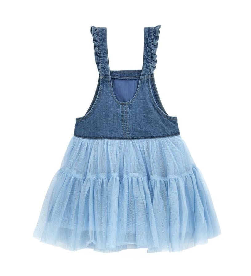 Kız Çocuk Denim Salopet