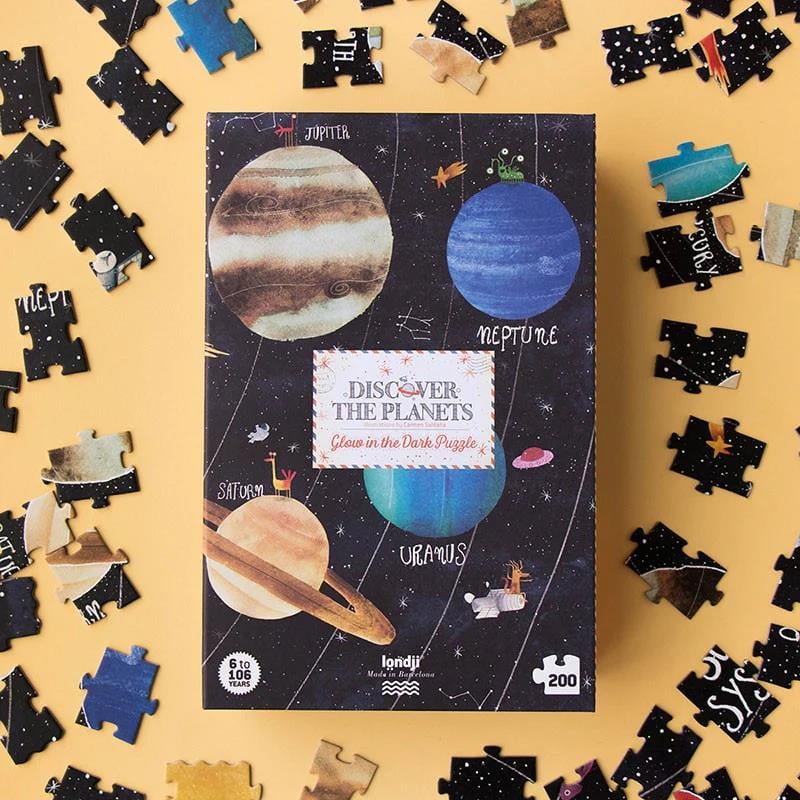 Londji Discover The Planets 200 Parça Puzzle