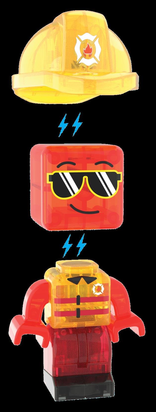 MAGNA-TILES® - Fire Rescue - 27 Parça