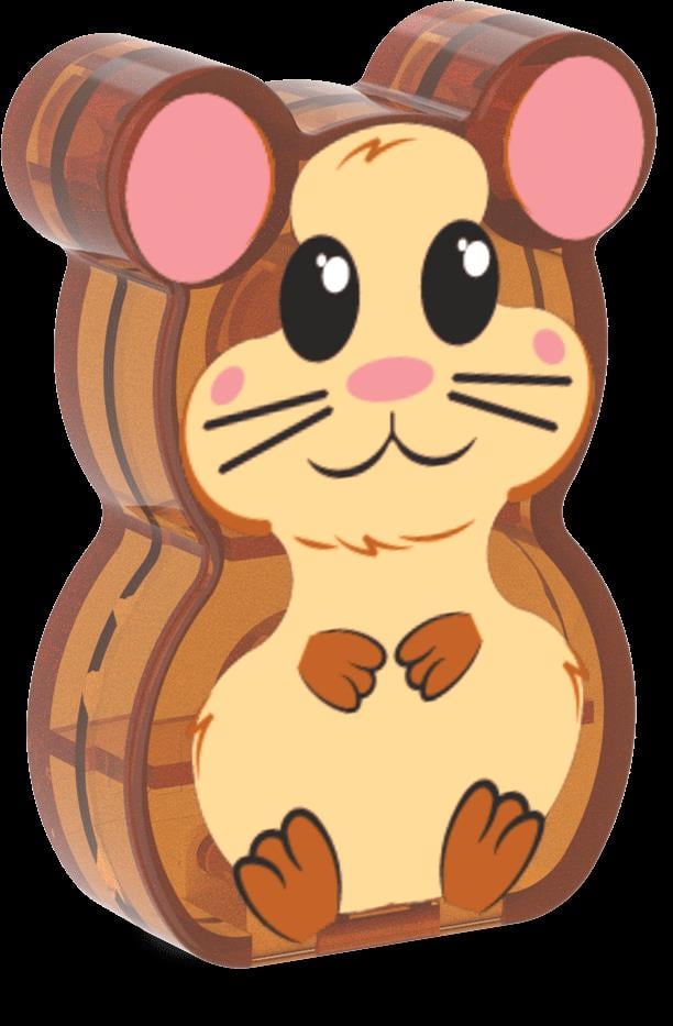 MAGNA-TILES® - Hamster Ball Manyetik Bloklar - 13 Parça