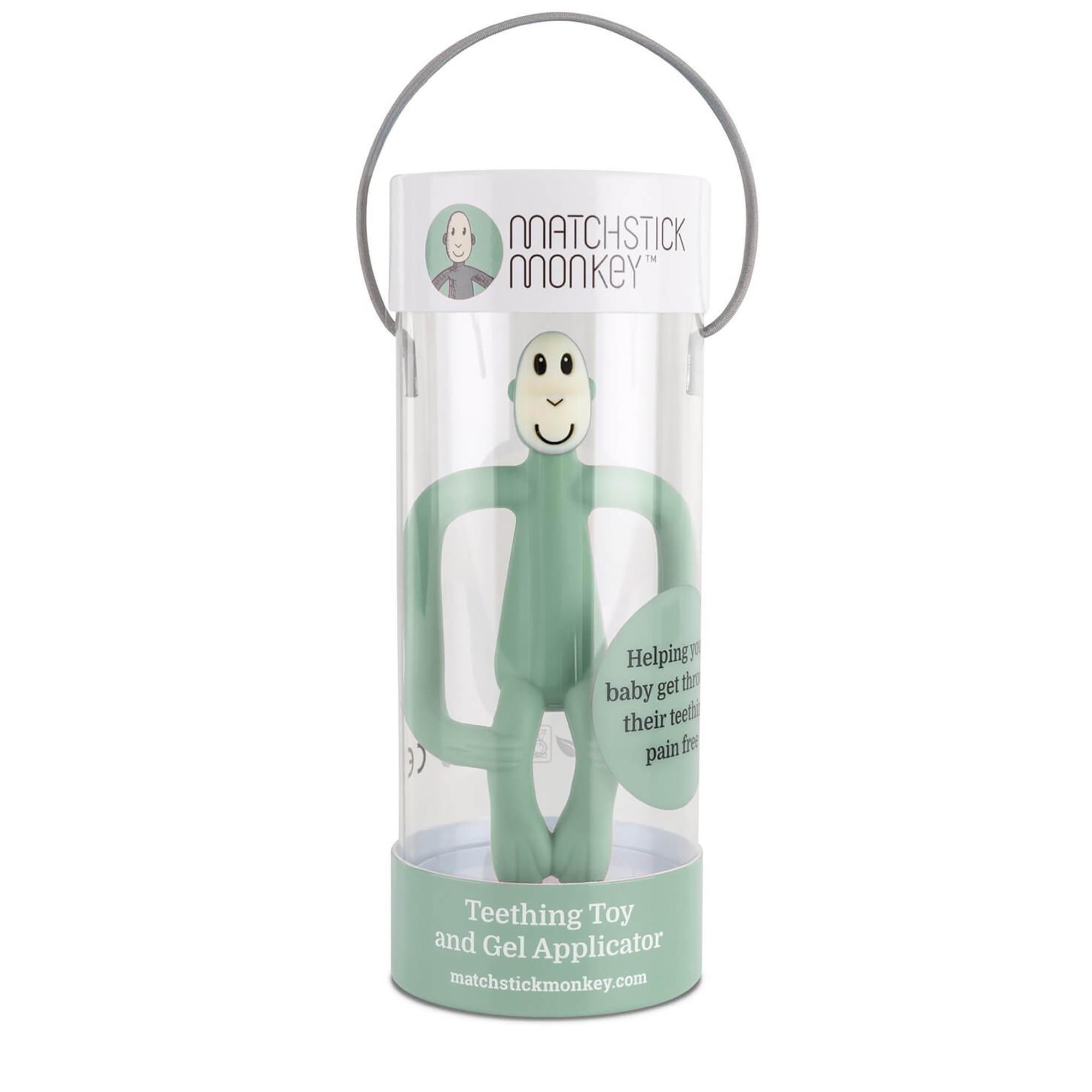 Matchstick Monkey Silikon Diş Kaşıyıcı/ Monkey (Yesil)