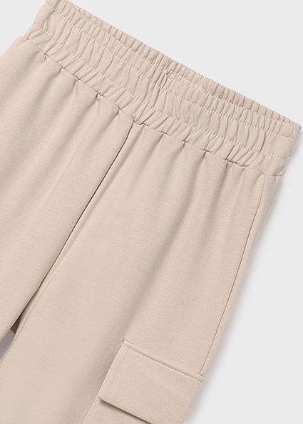Mayoral Bej Kız Çocuk Kargo Jogger Pantolon 7578