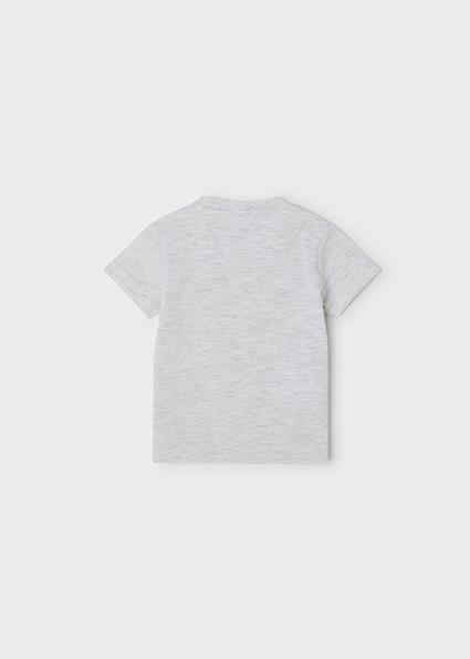 Mayoral Erkek Bebek Gri Tshirt-Kısa Kol 