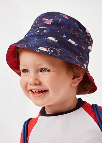 Mayoral Erkek Bebek Kırmızı Set-Mayo Ve Şapka 