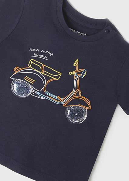 Mayoral Erkek Bebek Lacivert Tshirt-Kısa Kol 