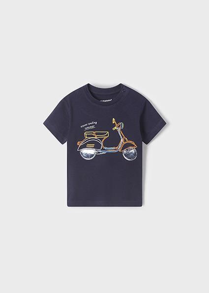 Mayoral Erkek Bebek Lacivert Tshirt-Kısa Kol 