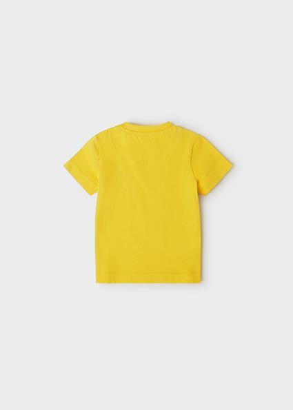 Mayoral Erkek Bebek Sarı Tshirt-Kısa Kol-'Bestıes' 