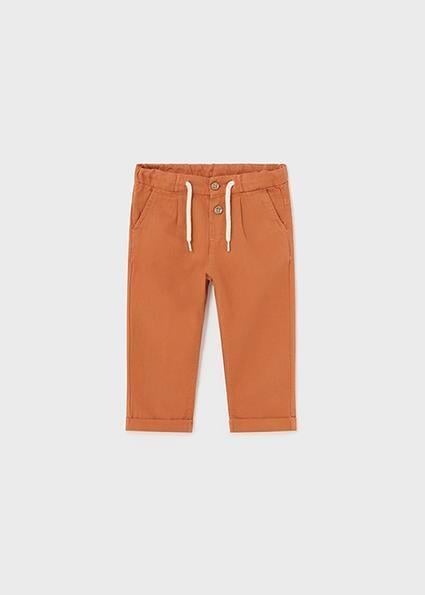 Mayoral Erkek Bebek Turuncu Keten Pantolon 01541