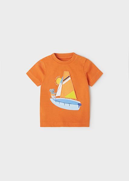 Mayoral Erkek Bebek Yeşil Tshirt-Kısa Kol 