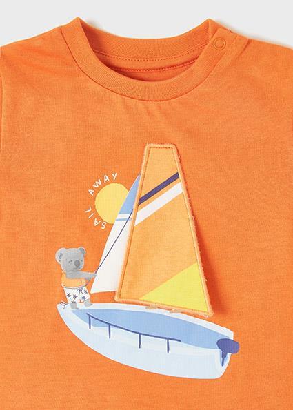 Mayoral Erkek Bebek Yeşil Tshirt-Kısa Kol 