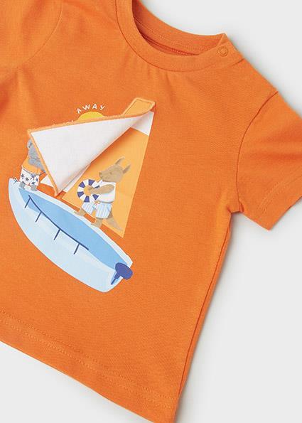 Mayoral Erkek Bebek Yeşil Tshirt-Kısa Kol 