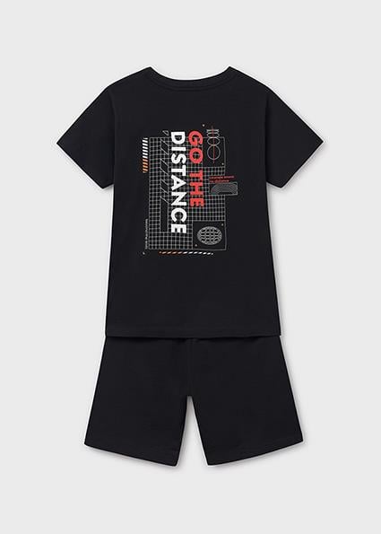 Mayoral Erkek Çocuk Baskılı Tişört ve Şort Set