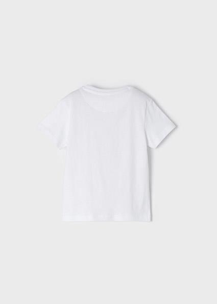 Mayoral Erkek Çocuk Beyaz Tshirt-Kısa Kol 