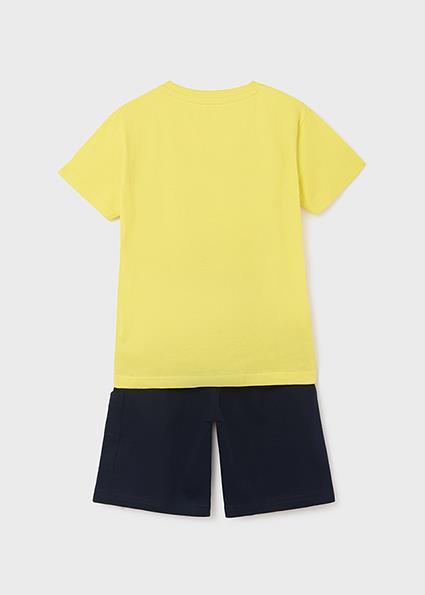 Mayoral Erkek Çocuk Lacivert Set-Şort Ve Tshirt-Örme 