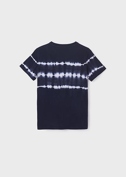 Mayoral Erkek Çocuk Lacivert Tshirt-Kısa Kol-Bag Boyalı 
