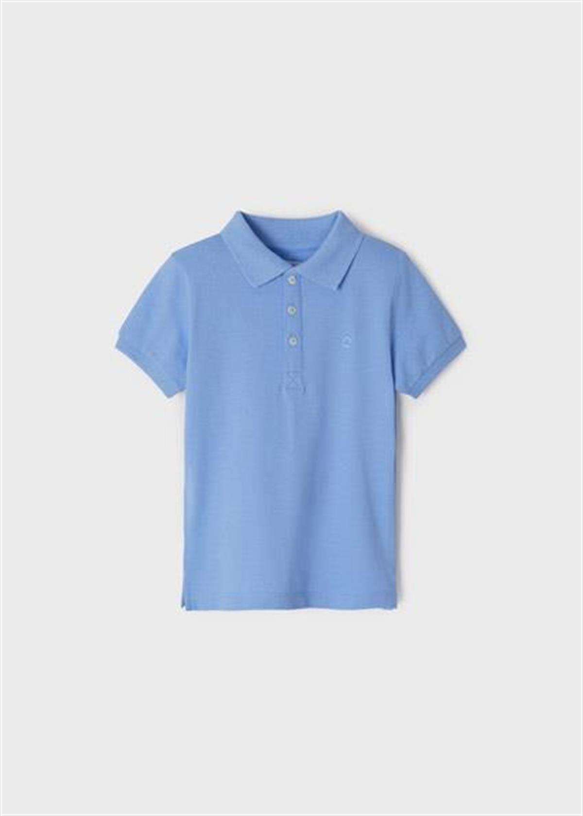 Mayoral Erkek Çocuk Mavi Tshirt-Kısa Kol Basic 