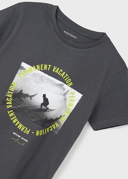 Mayoral Erkek Çocuk Siyah Set-Kısa Kol Tshirt 
