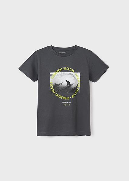 Mayoral Erkek Çocuk Siyah Set-Kısa Kol Tshirt 