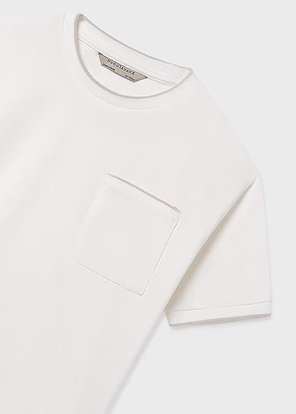 Mayoral Erkek Çocuk T-shirt Krem - 06030