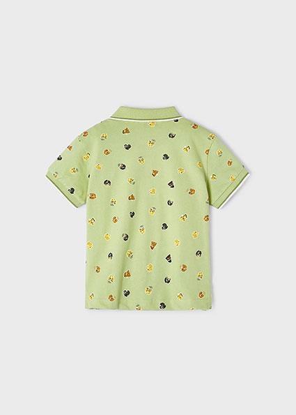 Mayoral Erkek Çocuk Yeşil Polo Yaka T-shirt 03109