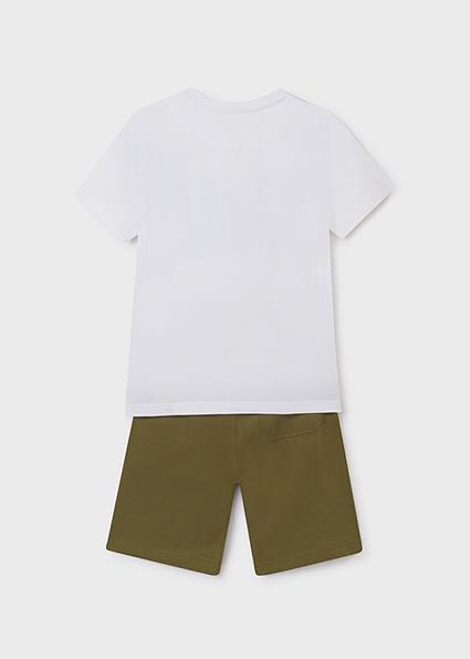 Mayoral Erkek Çocuk Yeşil Set-Şort Ve Tshirt-Örme 