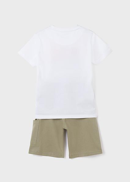 Mayoral Erkek Çocuk Yeşil Set-Şort Ve Tshirt-Örme 