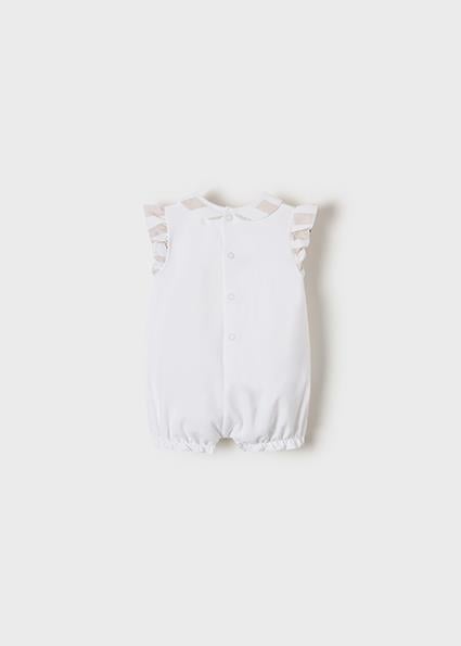 Mayoral Kız Bebek Kahverengi Set-2 Lı Kısa Tulum 