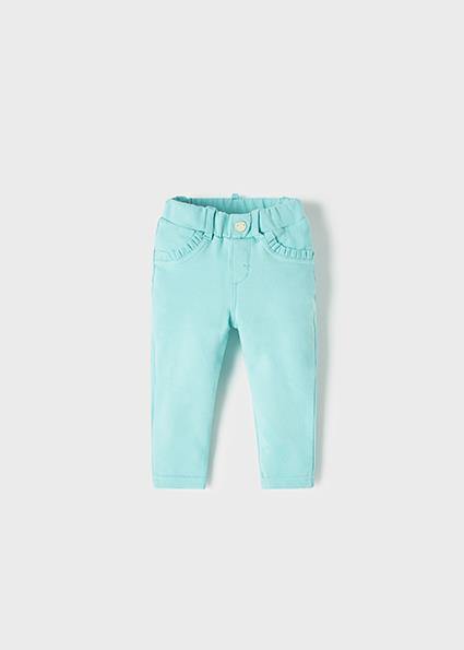 Mayoral Kız Bebek Mavi Basic Örme Pantalon 