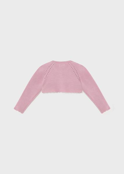 Mayoral Kız Bebek Pembe Merserize Bolero 00306-050