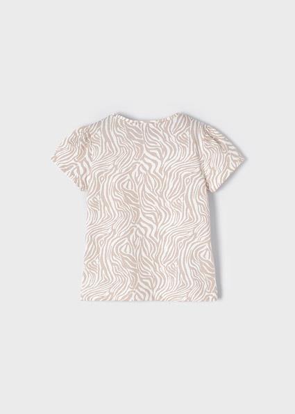 Mayoral Kız Çocuk Kahverengi Set-2 Li Tshirt-Kısa Kollu 