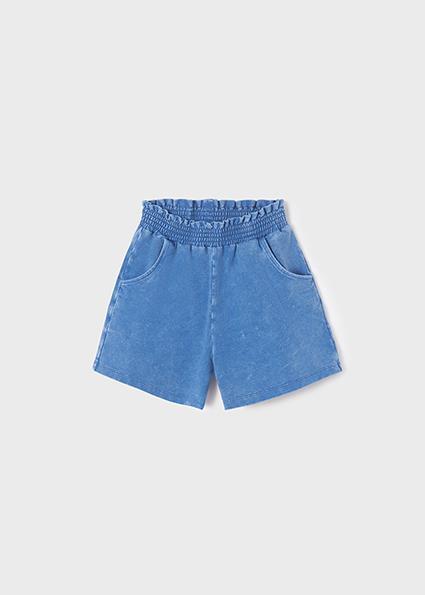 Mayoral Kız Çocuk Lacivert Şort-Yıkamalı 