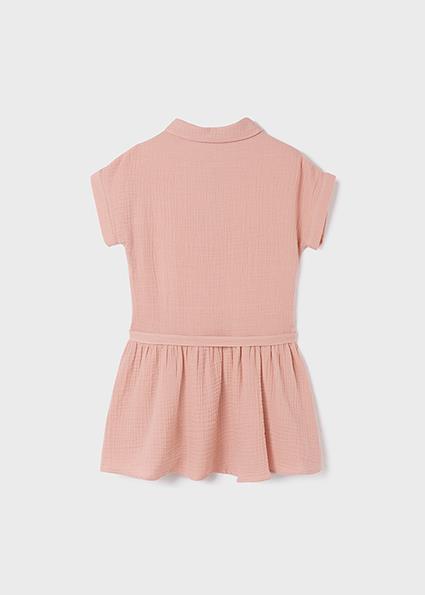 Mayoral Kız Çocuk Pembe Set-Elbise Ve Çanta 