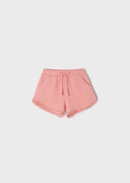 Mayoral Kız Çocuk Pembe Şort-Basic-Polar 