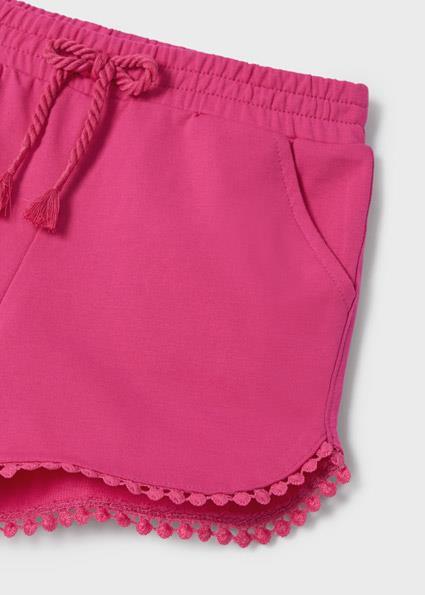 Mayoral Kız Çocuk Pembe Şort-Basic-Polar 