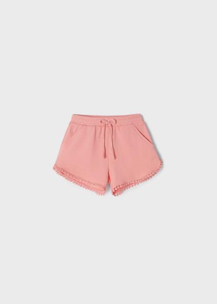 Mayoral Kız Çocuk Pembe Şort-Basic-Polar 