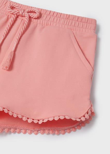 Mayoral Kız Çocuk Pembe Şort-Basic-Polar 