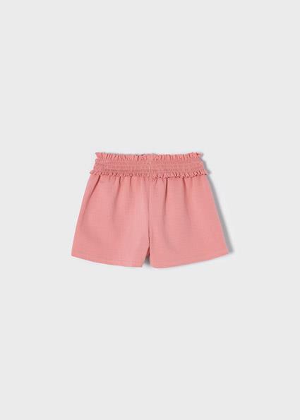 Mayoral Kız Çocuk Pembe Şort Set 2'Li 