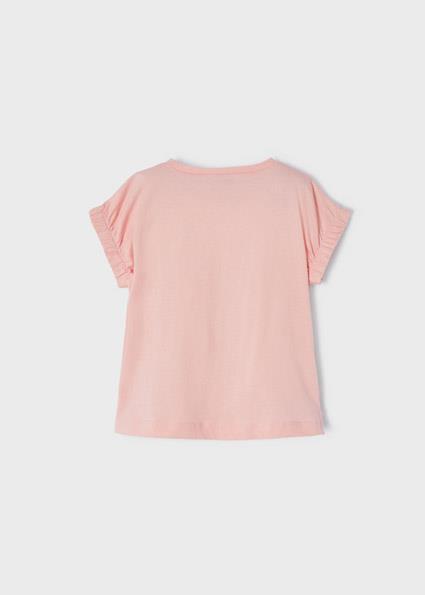 Mayoral Kız Çocuk Sarı Tshirt-Kısa Kol 