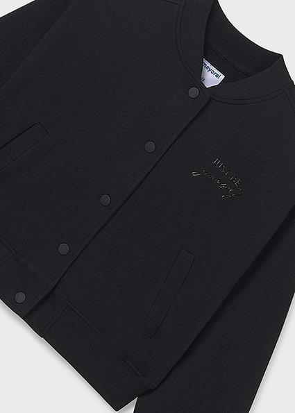 Mayoral Kız Çocuk Siyah Bomber Ceket 7428