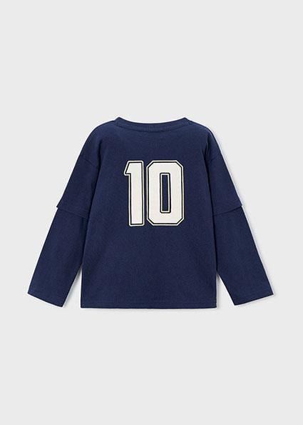 Mayoral Mavi Erkek Çocuk Çift Kollu Sweatshirt 4075