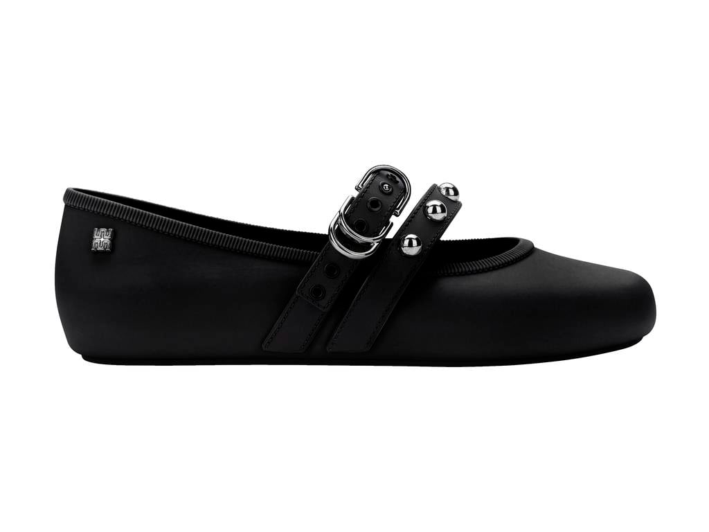 Melissa Soft Ballerina Studs Ad Kız Çocuk - Kadın Babet Siyah 37049