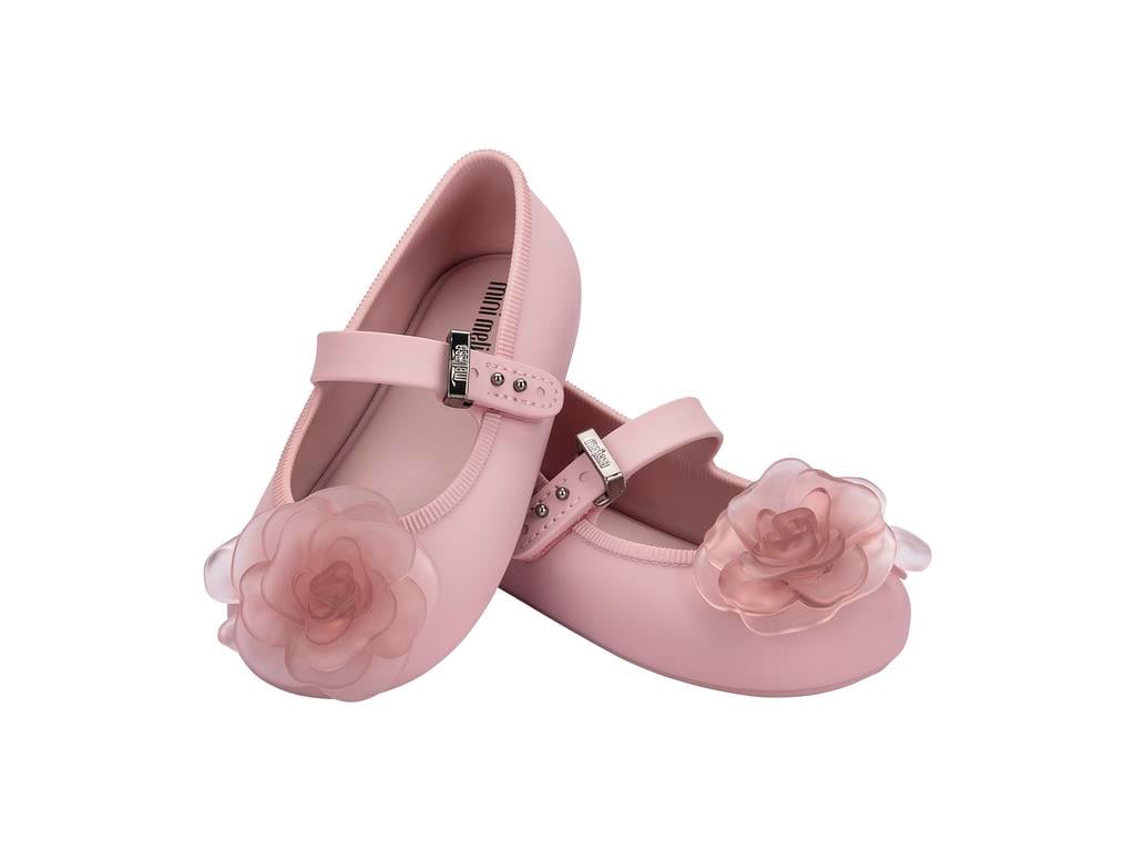 Mini Melissa Soft Ballerina Petals BB Kız Çocuk Babet Pembe 37823
