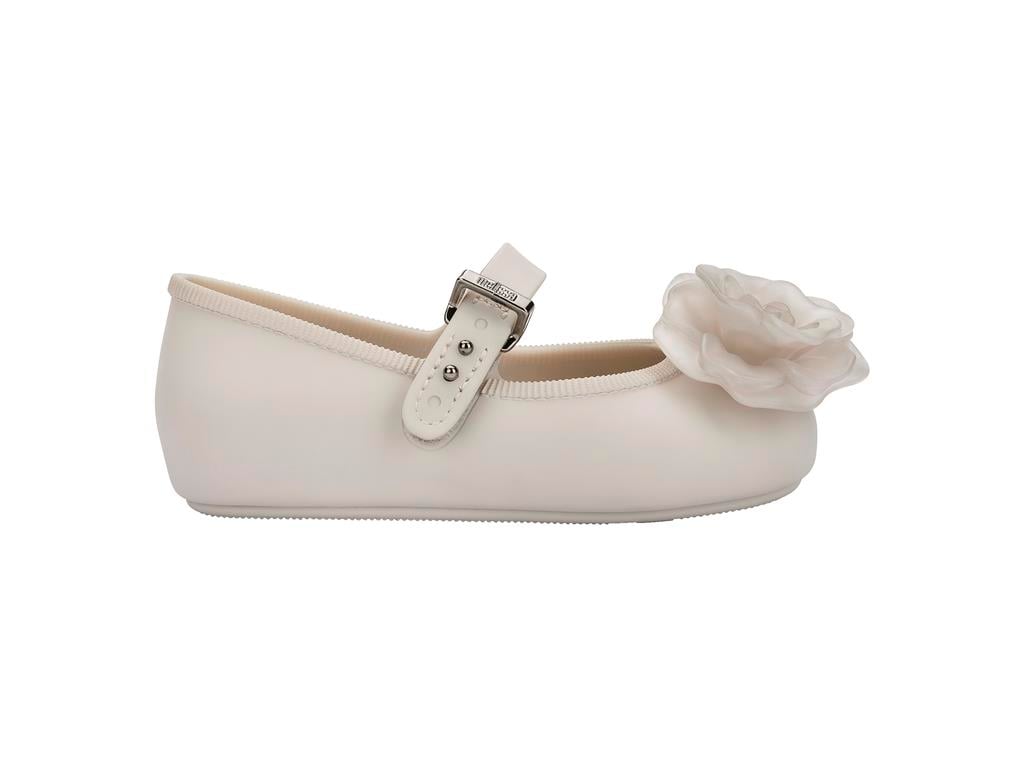 Mini Melissa Soft Ballerina Petals BB Kız Çocuk Babet Bej 37823