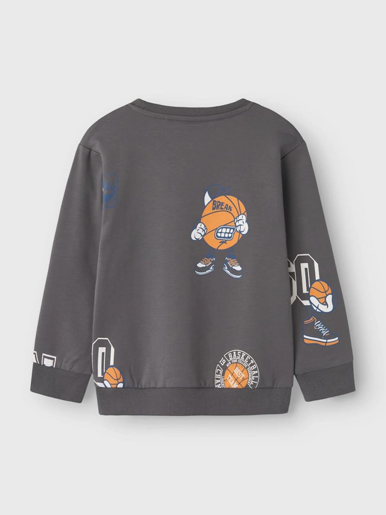 Name it Erkek Çocuk Baskılı Sweatshirt