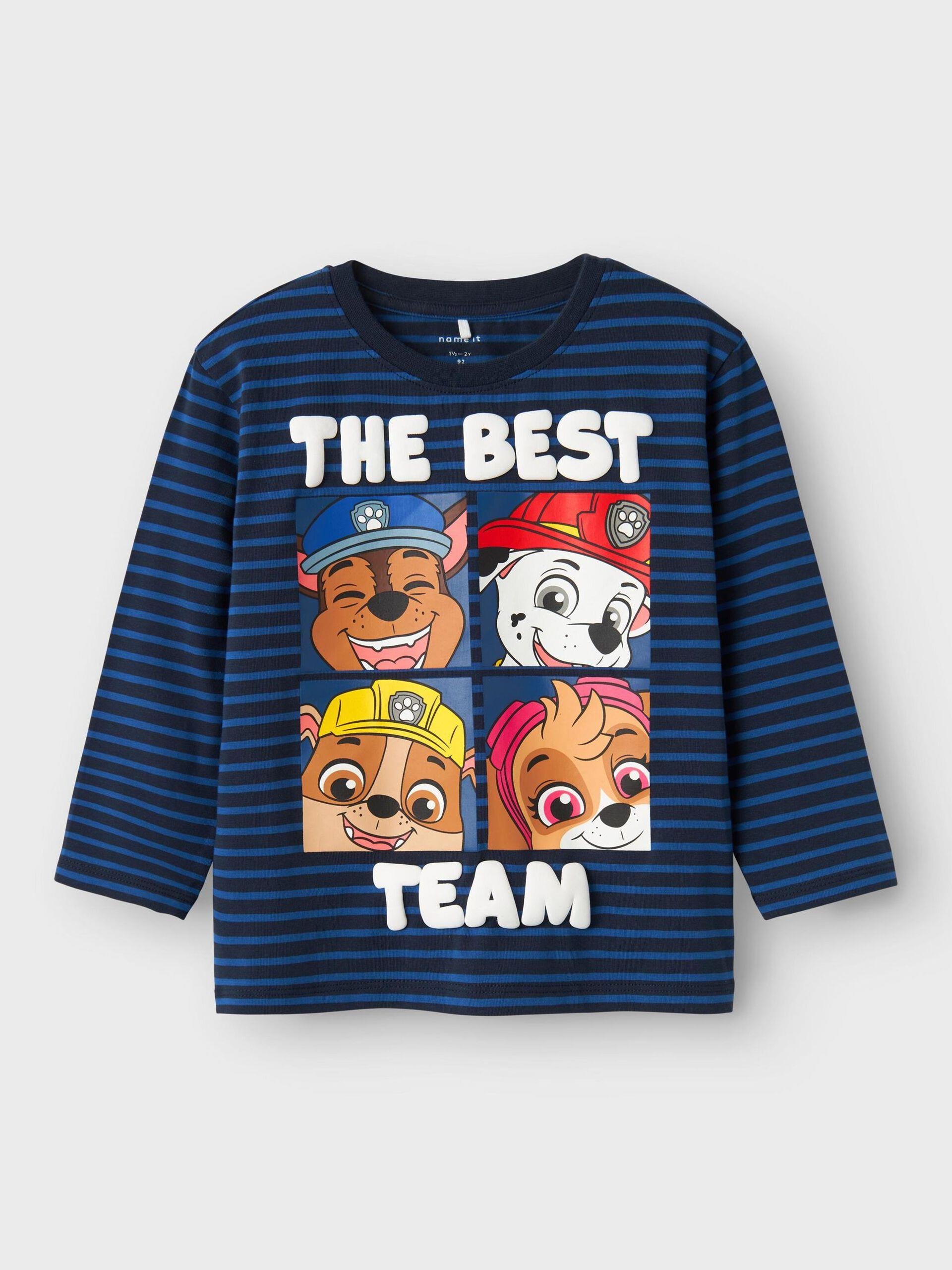 Name it Erkek Çocuk Baskılı Uzun Kollu T-shirt