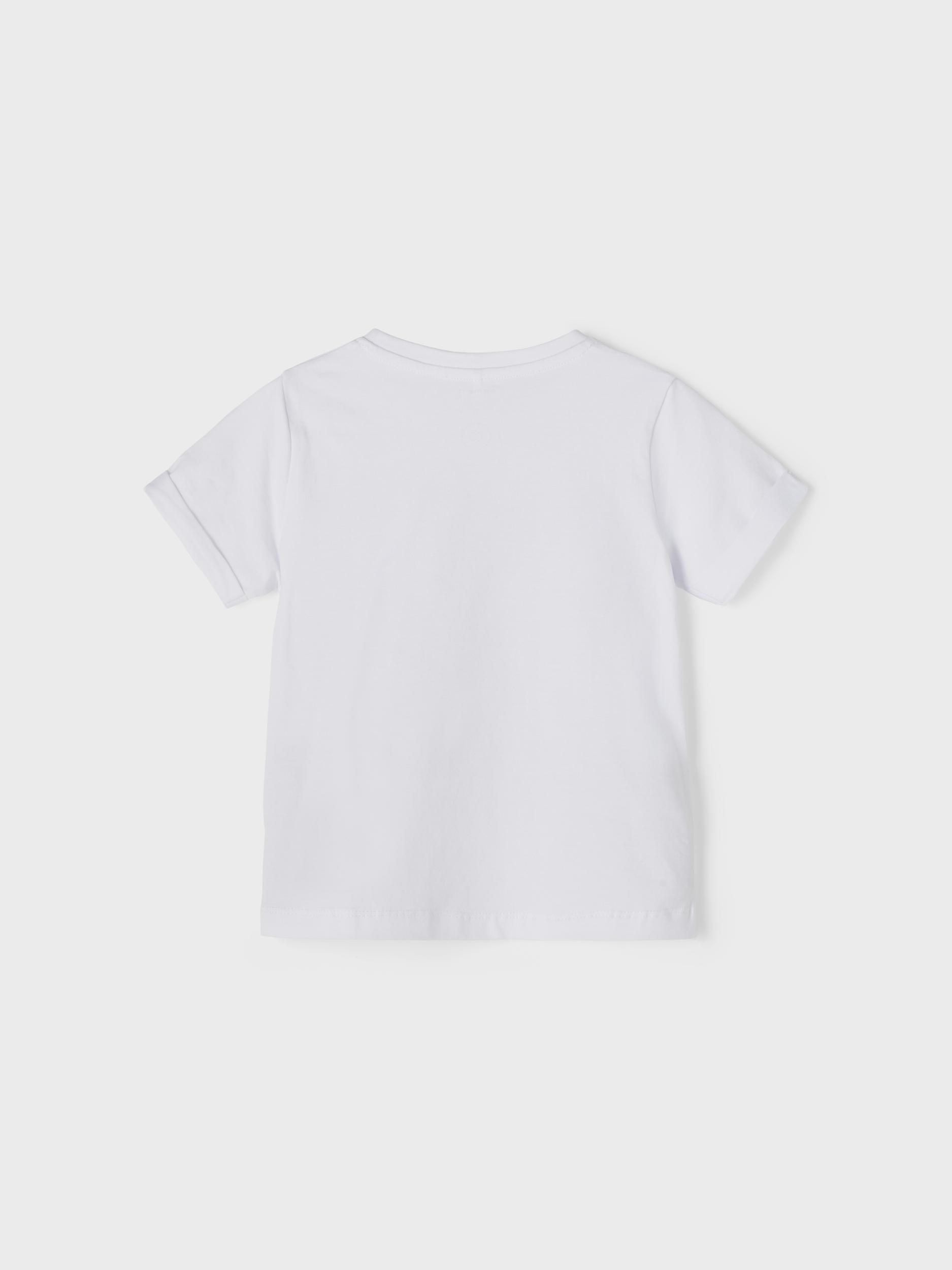 Name ıt Erkek Çocuk Beyaz T-shirt