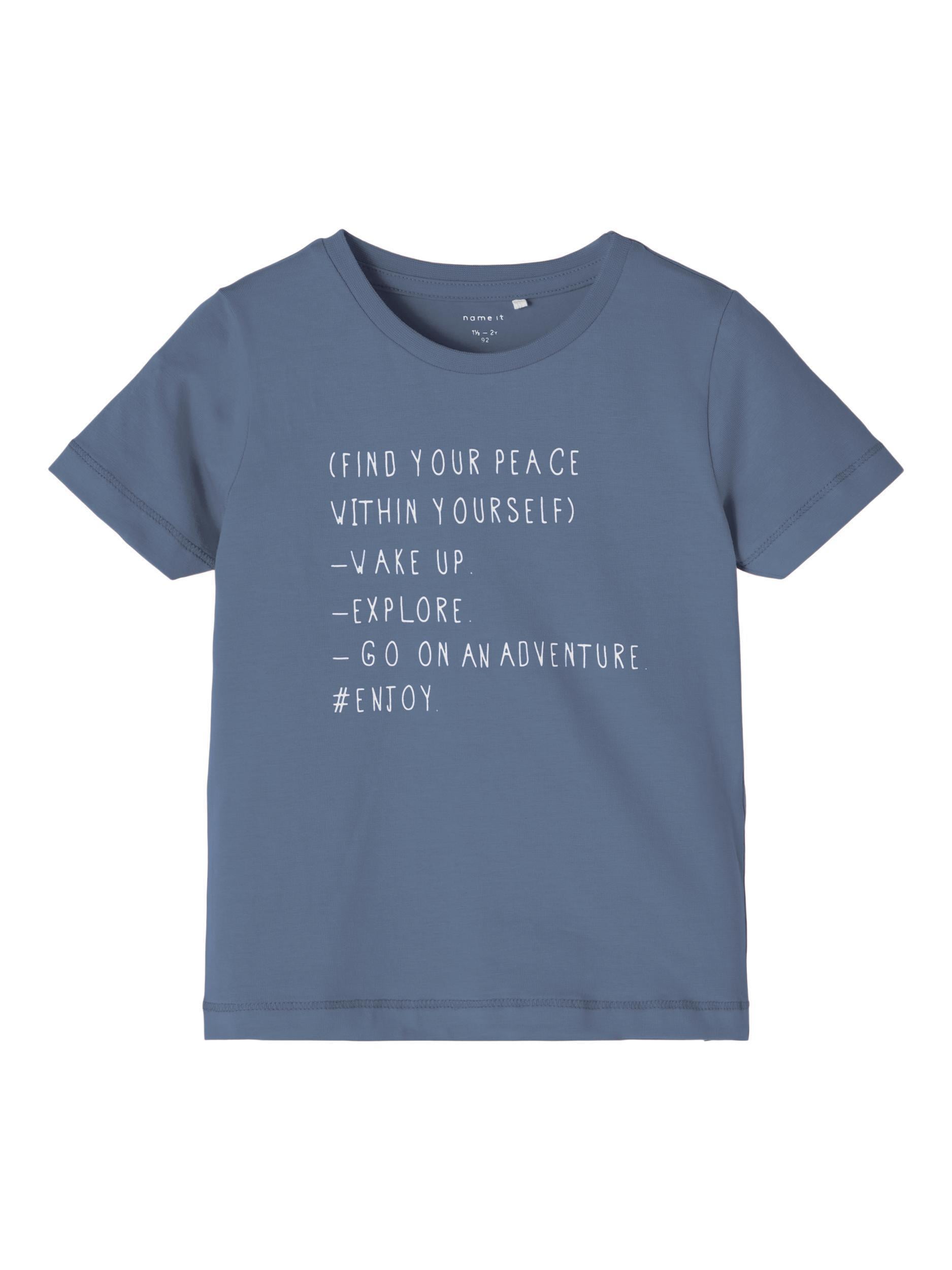 Name it Erkek Çocuk Mavi Tshirt