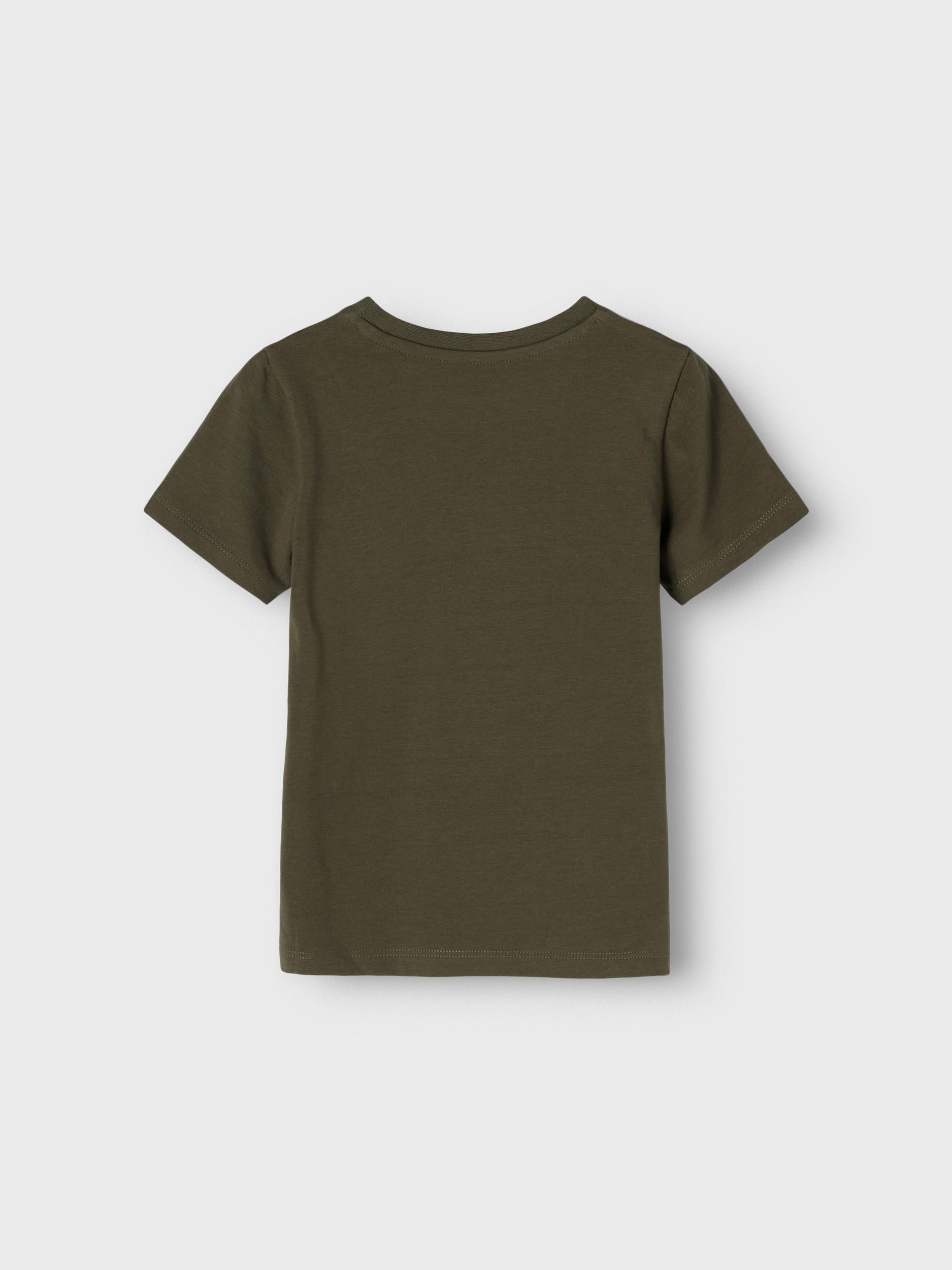 Name ıt Erkek Çocuk Olive Night T-shirt